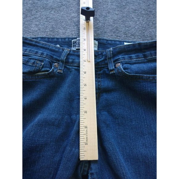 Levis Signature Jeans Womens 4 M Medium Misses Skinny Dark Wash Stretch Fit - Picture 7 of 12